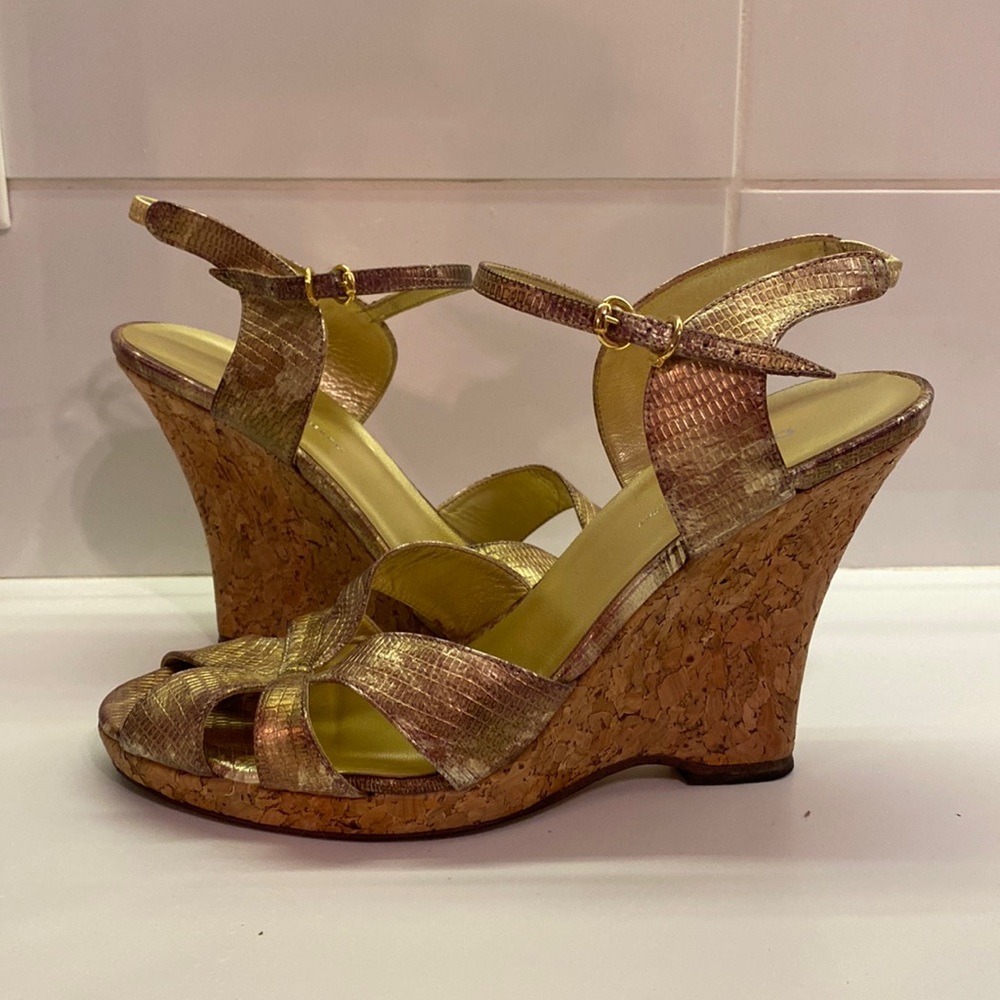 DKNY wedge heels